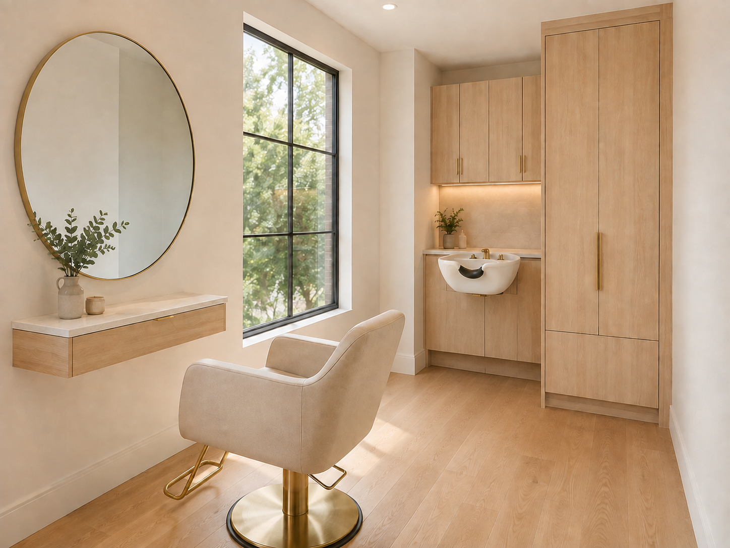 The Ivory Suite, private studio suite 101